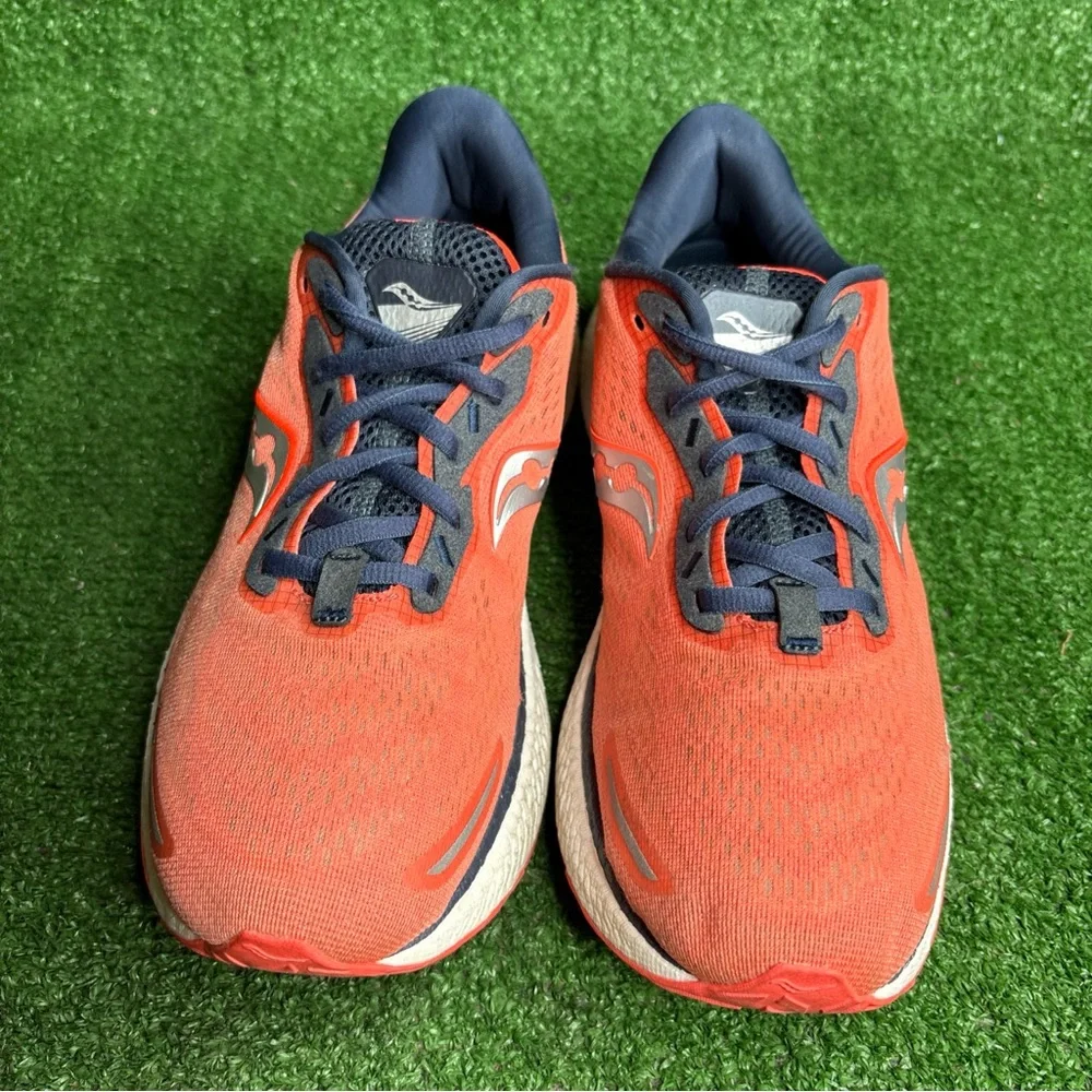 Saucony Triumph 19 Womens Size 9.5‎  S10678-16 Orange Running Shoes *See Pics*
